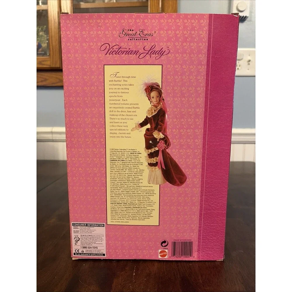 Barbie Great Eras Collection Victorian Lady Collector Edition Doll Stand 14900